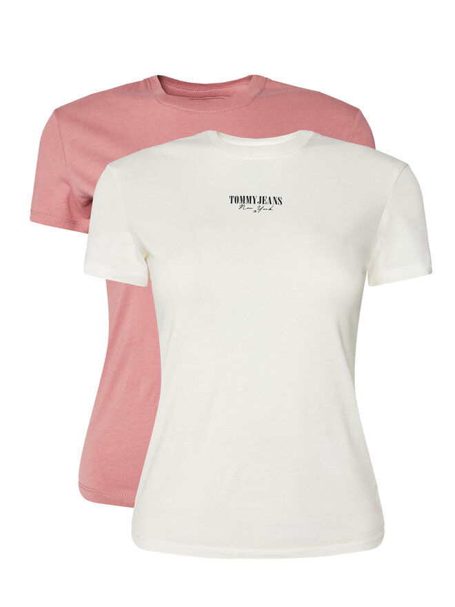 Tommy Jeans Tommy Jeans 2er-Set T-Shirts Essential DW0DW21746 Bunt Regular Fit