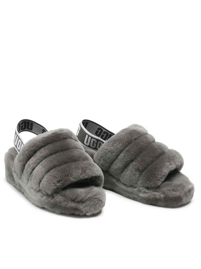 Ugg Hausschuhe Ugg W Fluff Yeah Slide 1095119 Grau