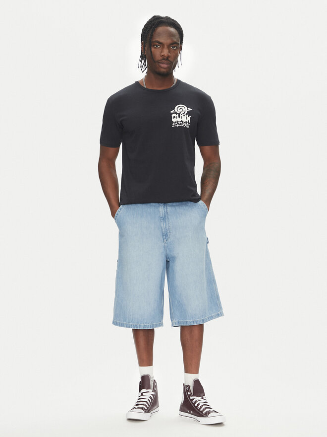 Quiksilver Quiksilver Póló Ev Cosmic Vibrations Ss EQYZT08053 Fekete Regular Fit