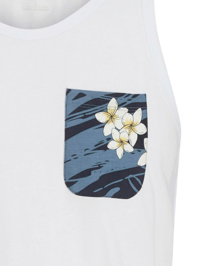 Jack&Jones Jack&Jones Tank top Hawaii 12269321 Λευκό Standard Fit