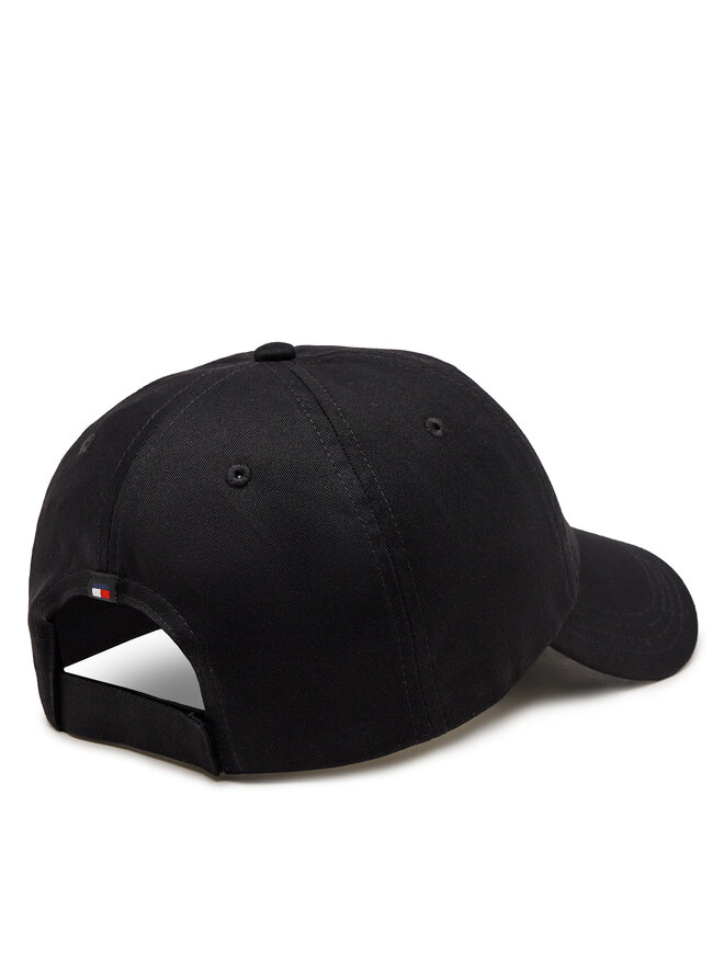 Tommy Jeans Cap Tommy Jeans Linear Logo AW0AW15845 Schwarz