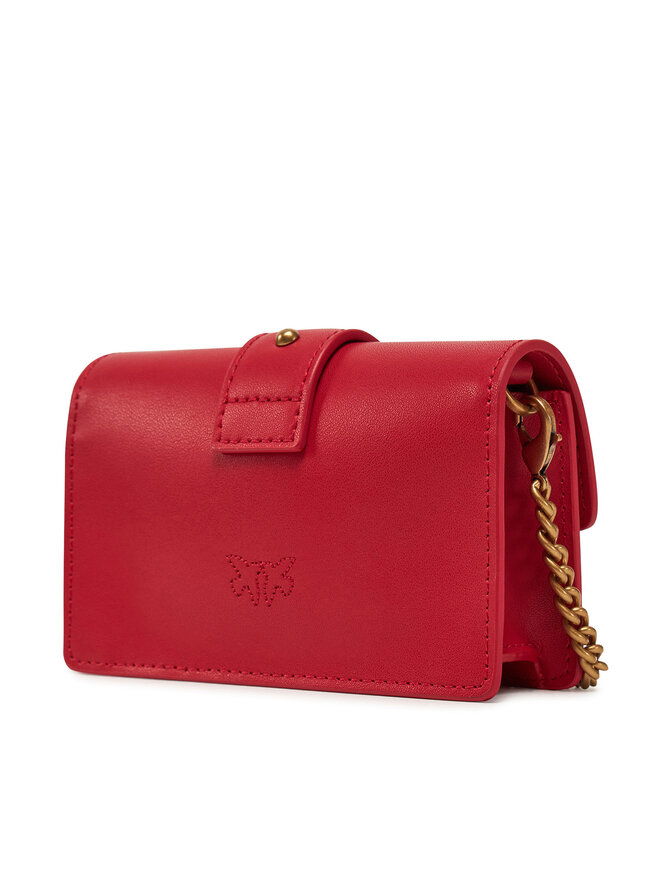PINKO Τσάντα PINKO Love One Micro C . AI 24-25 PCPL 100064 A0F1 Κόκκινο