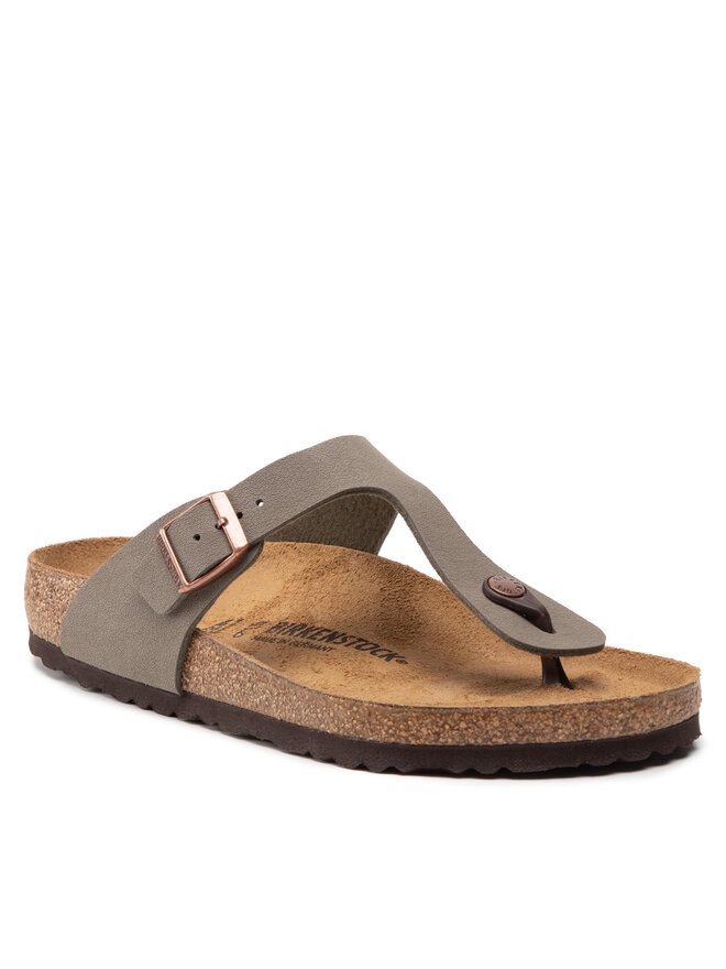 Birkenstock Šlepetės per pirštą Birkenstock Gizeh 0043391 Pilka