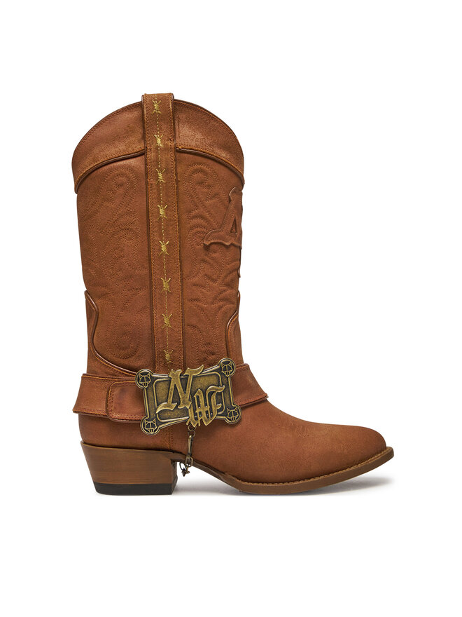 Naked Wolfe Stivali texani Naked Wolfe Outlaw 00021 Marrone