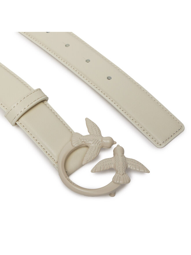 PINKO Ζώνη Γυναικεία Pinko Love Berry H3 Belt. PE 24 PLT01 100125 A1K2 Λευκό