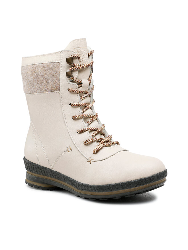 Rieker Botine Rieker Z2405-60 Bej