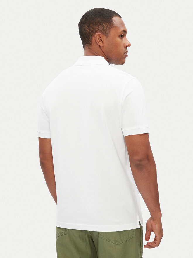Pepe Jeans Pepe Jeans Pólóing Essential PM542298 Fehér Regular Fit