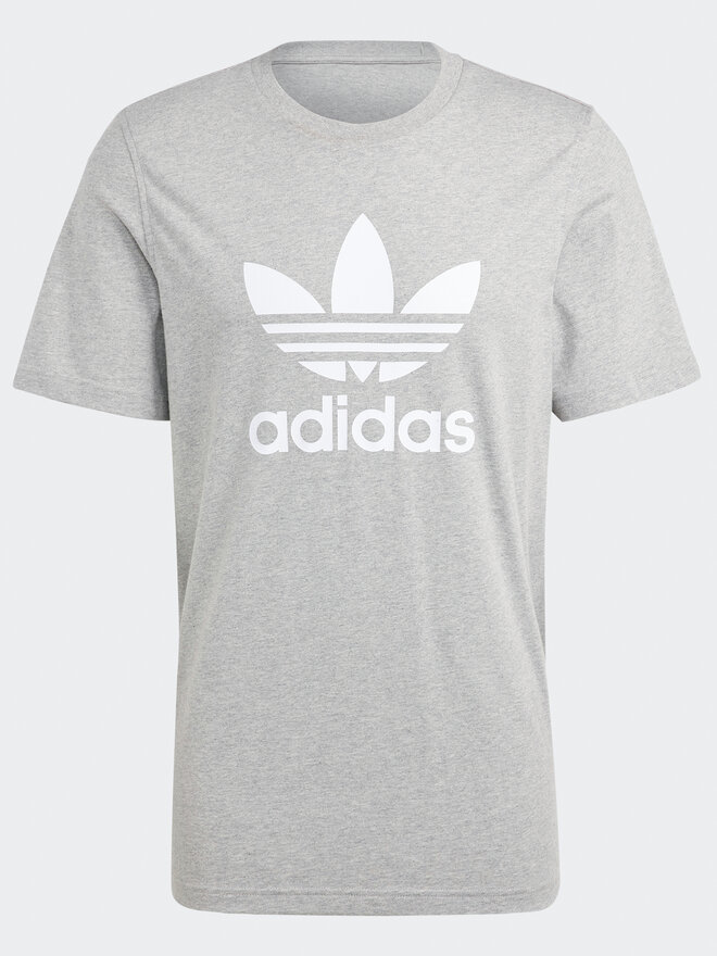 adidas adidas Marškinėliai Adicolor Classics Trefoil T-Shirt IA4817 Pilka Regular Fit