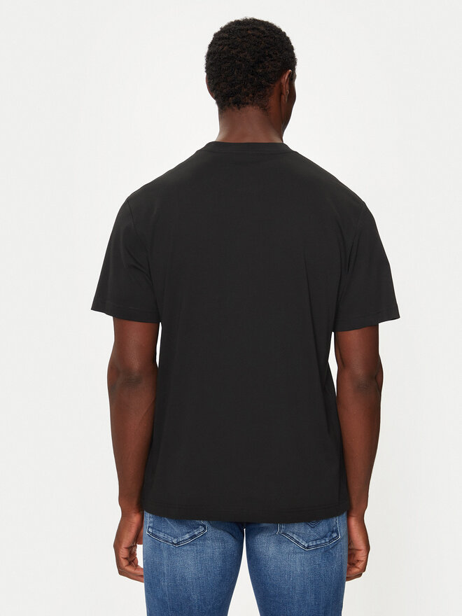 Lacoste Lacoste Marškinėliai TH2827 Juoda Regular Fit