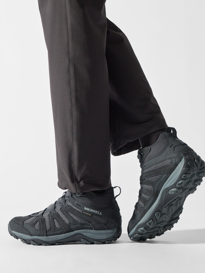 Merrell Pārgājienu apavi Merrell Alverstone 2 Mid Wp J036923 Melns