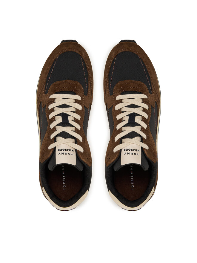 Tommy Hilfiger Αθλητικά Tommy Hilfiger New Runner Eva Mix FM0FM05638 Καφέ