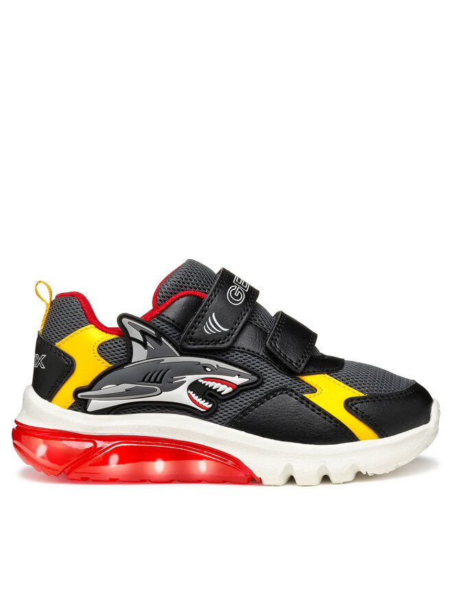 Geox Sneakersy Geox J Ciberdron J55LBB 014BU C0070 M Szary