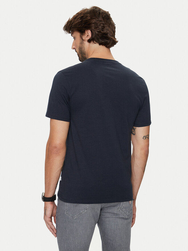 Guess Jeans Guess Jeans Marškinėliai M4YI52 K8HM0 Tamsiai mėlyna Slim Fit