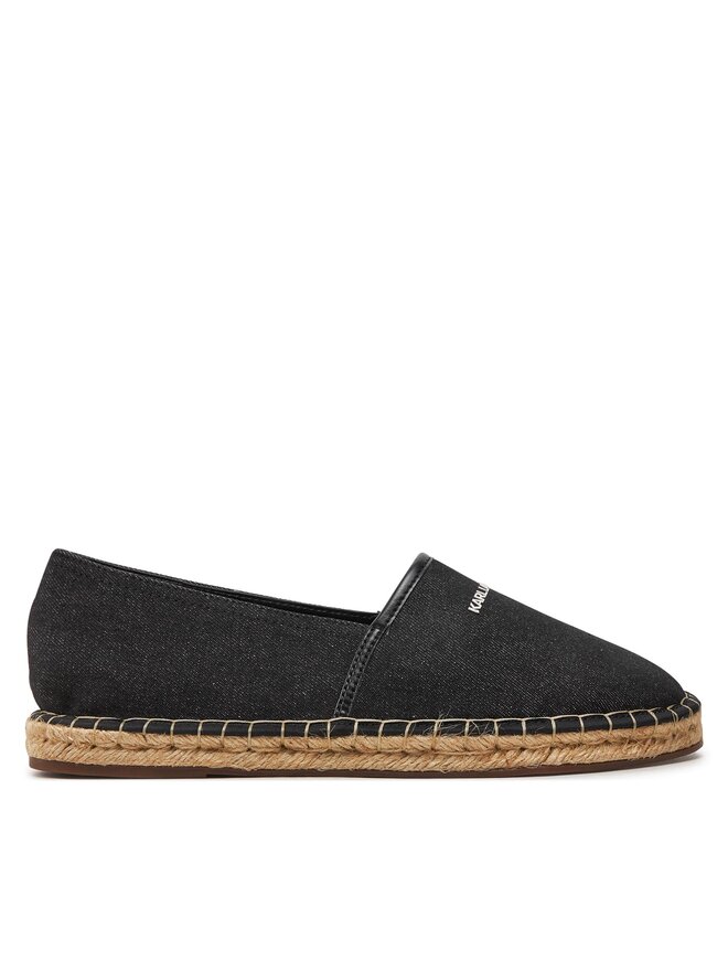 KARL LAGERFELD Espadryle KARL LAGERFELD KL70104 Czarny