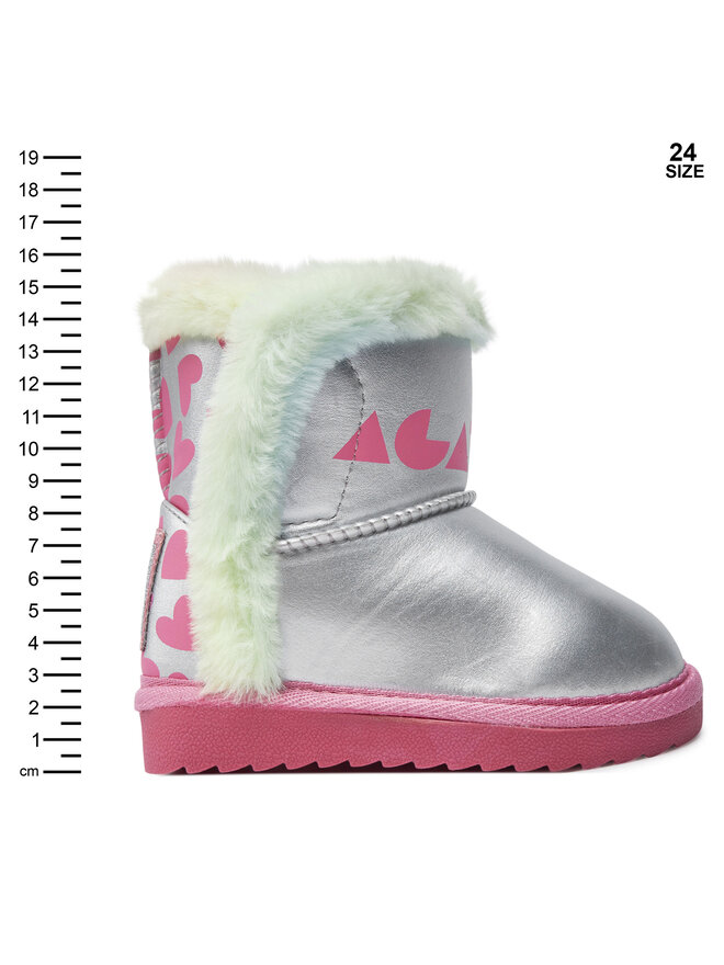 Agatha Ruiz de la Prada Botas de nieve Agatha Ruiz de la Prada 231980-B S Plata
