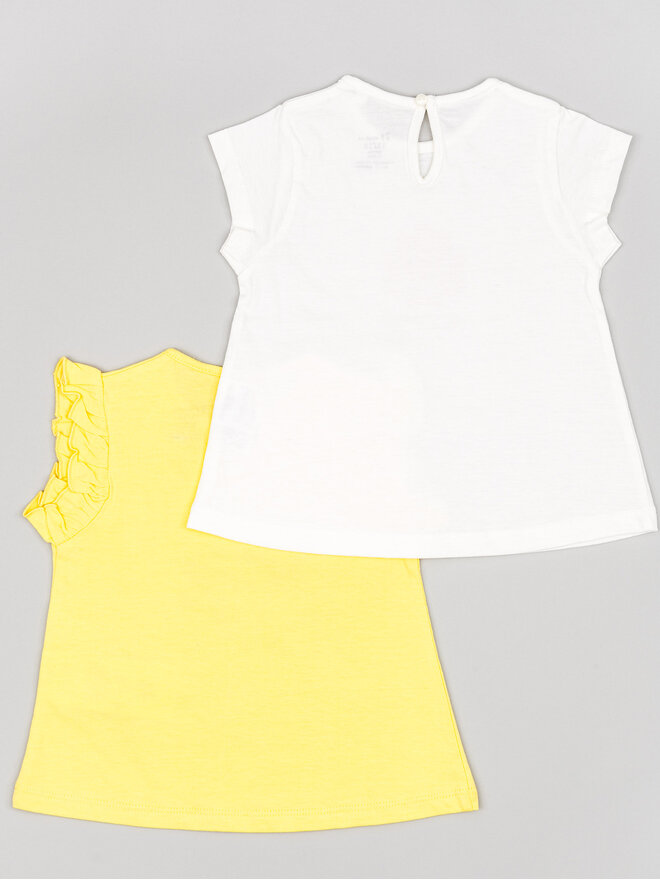Zippy Zippy Σετ 2 T-Shirts ZBGAP0303 23014 Έγχρωμο Regular Fit