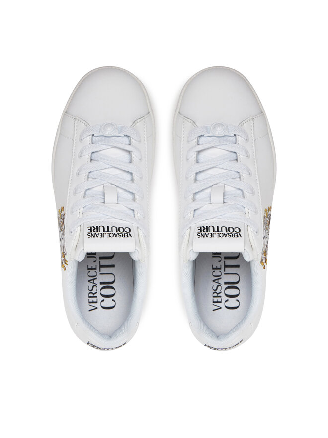 Versace Jeans Couture Sneakersy Versace Jeans Couture 78VA3SK3 Biały