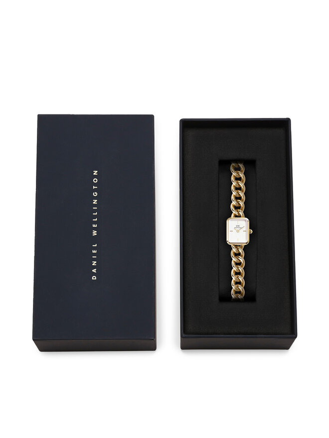 Daniel Wellington Pulkstenis Daniel Wellington Jolie Chain 15 DW00100836 Zelta