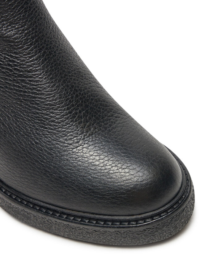 Clarks Botine Clarks Cassiano Zip 26178671 Negru