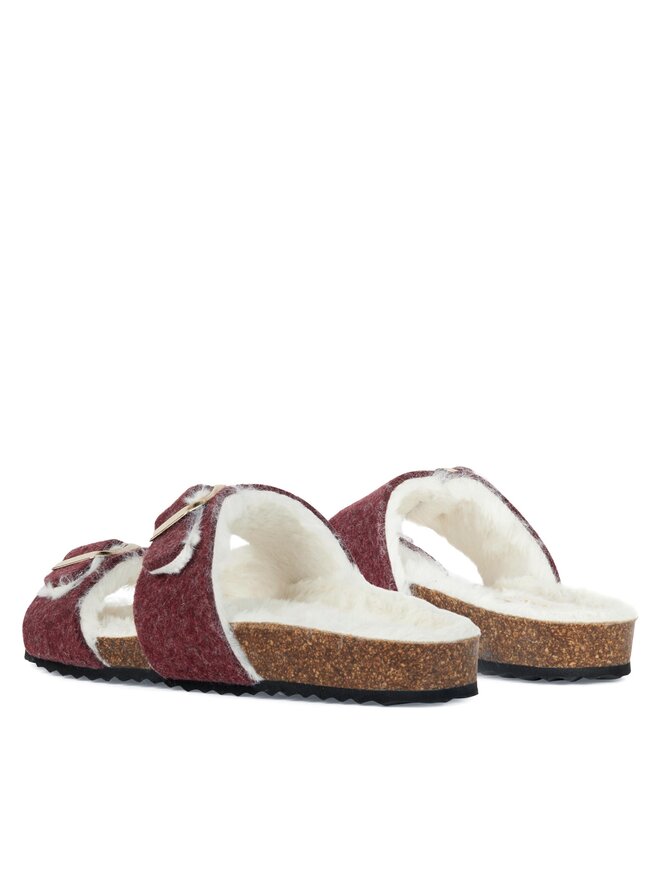 Geox Hausschuhe Geox D Brionia D36LSA 000NY C7357 Dunkelrot