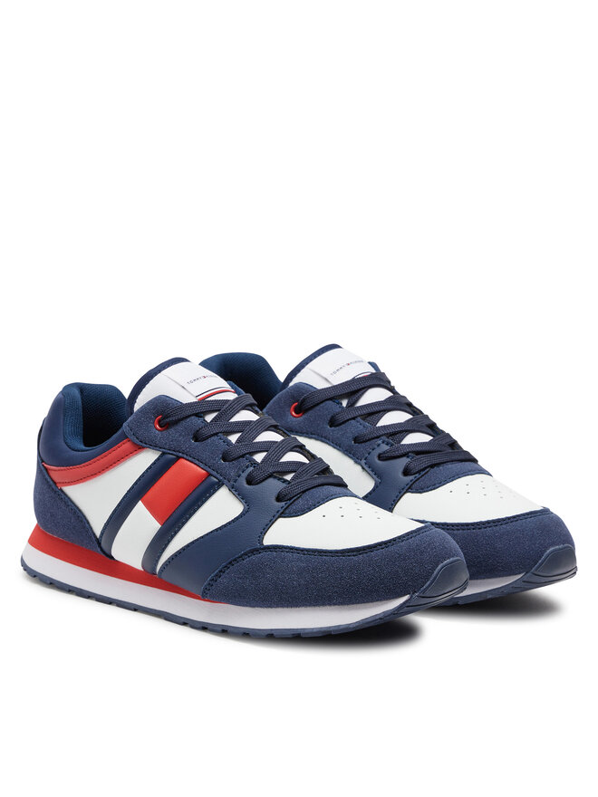 Tommy Hilfiger Snīkeri Tommy Hilfiger T3X9-33664-1269Y Tumši zils