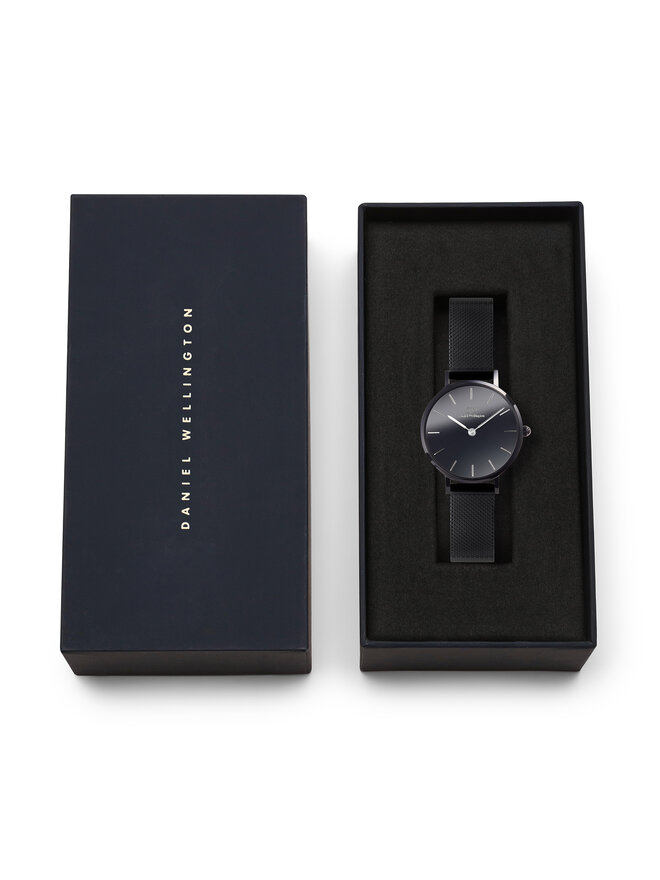 Daniel Wellington Reloj Daniel Wellington Petite Reflection 28 DW00100798 Negro