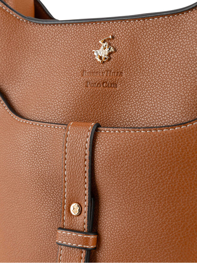 Beverly Hills Polo Club Handtasche Beverly Hills Polo Club BHPC-C-016-07 Braun