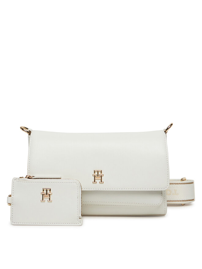 Tommy Hilfiger Torebka Tommy Hilfiger Th Joy Crossover AW0AW16813 Écru