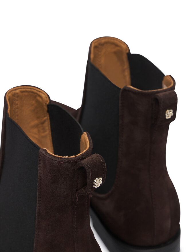 BOSS Klassische Stiefeletten BOSS Lycia 50573213 Dunkelbraun