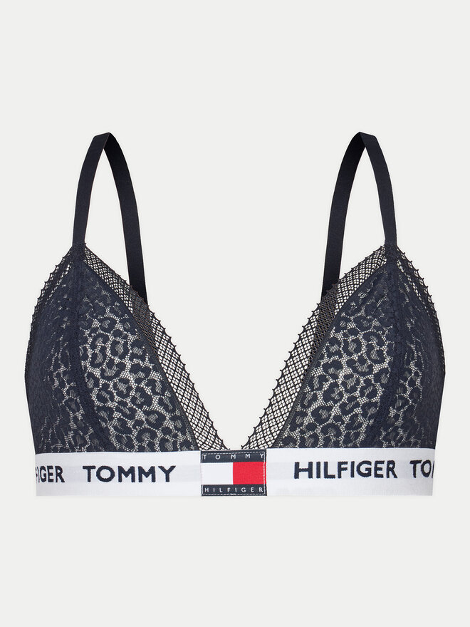 Tommy Hilfiger Tommy Hilfiger Trikotni nedrček UW0UW05610 Mornarsko modra