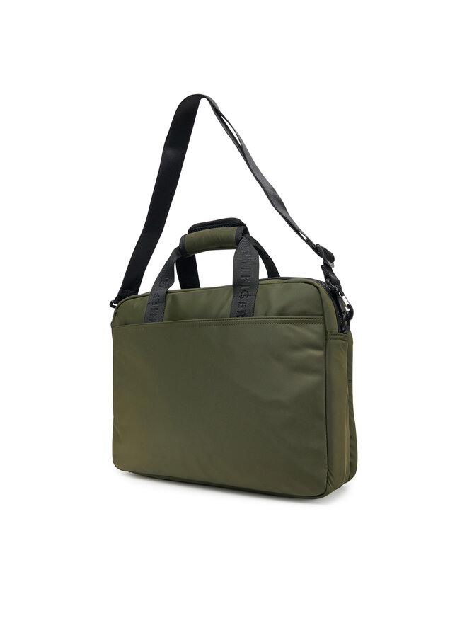 Tommy Hilfiger Laptoptáska Tommy Hilfiger Th Repreve Computer Bag AM0AM13186 Khaki
