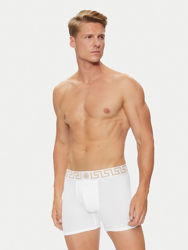 Versace Versace Μποξεράκι AU10028 1A10011 Λευκό