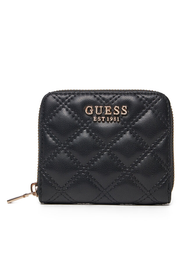 Guess Majhna ženska denarnica Guess SWQG87 48137 Črna