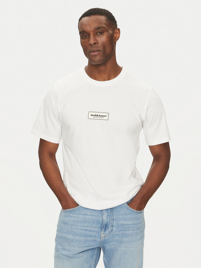 Jack&Jones Jack&Jones Camiseta Split 12273182 Blanco Regular Fit