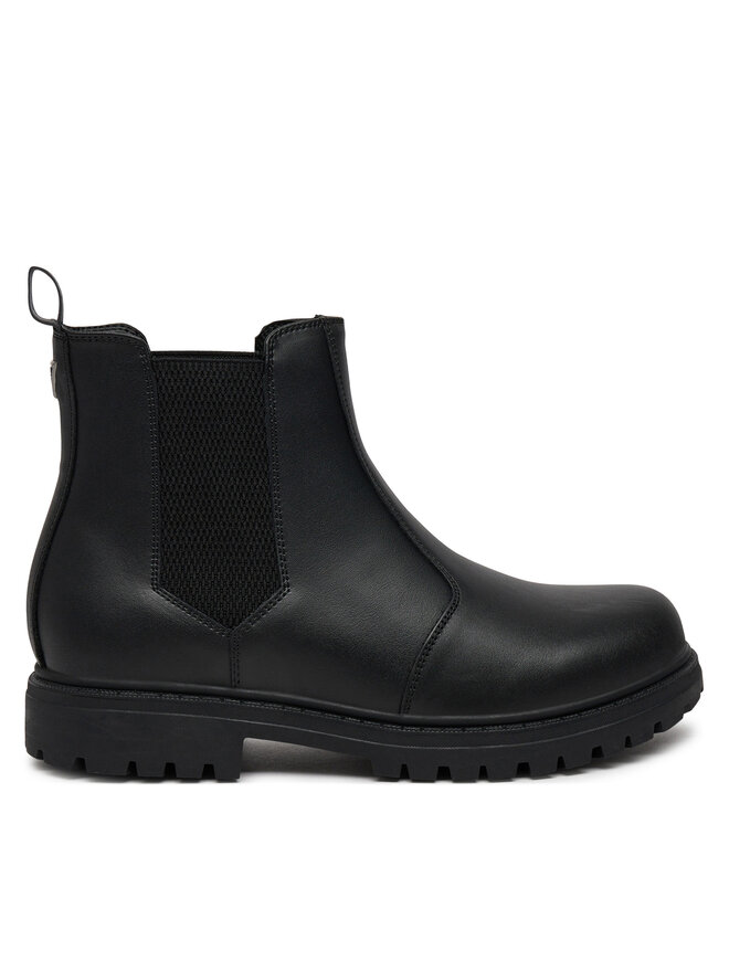 Guess Μποτάκια με λάστιχο Guess Sidney Beatles FMFSBE SUE15 Μαύρο