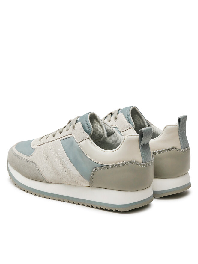 Calvin Klein Sneakers Calvin Klein Low Top Lace Up Mix HM0HM01495 Grigio