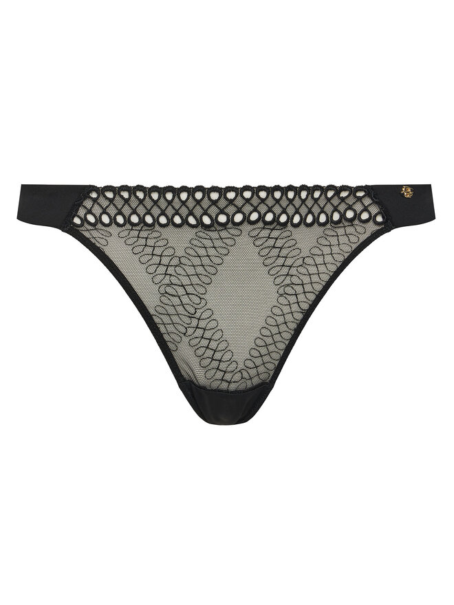 BOSS BOSS Tangas Eyelet 50540420 Negro