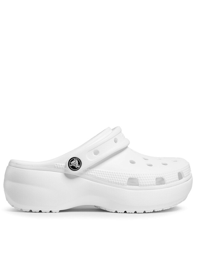 Ciabatte Crocs Classic Platform Clog W 206750 Bianco escarpe