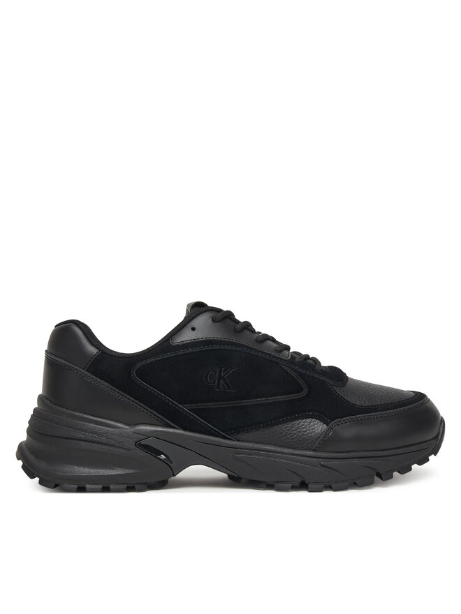 Calvin Klein Jeans Sneakers Calvin Klein Jeans Hike Runner Hf Lth Mix YM0YM01289 Schwarz