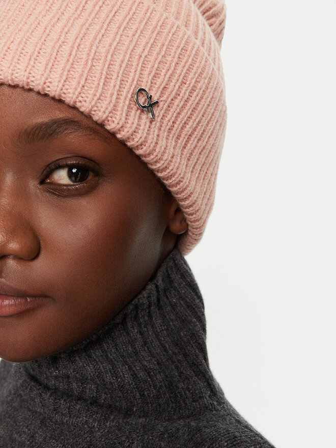 Calvin Klein Súprava čiapky a čelenky Calvin Klein K60K612622 Ružová