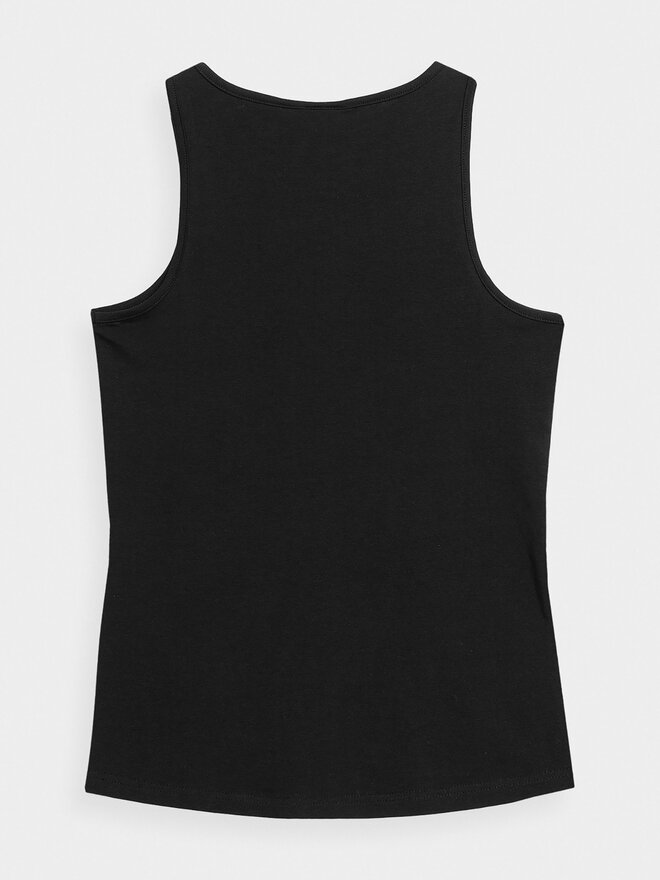 4F 4F Τοπ 4FSS23TTSHF581 Μαύρο Regular Fit