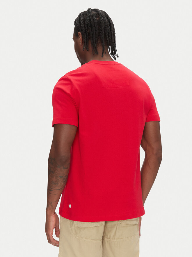 Aeronautica Militare Aeronautica Militare Camiseta 251TS2391J592 Rojo Regular Fit