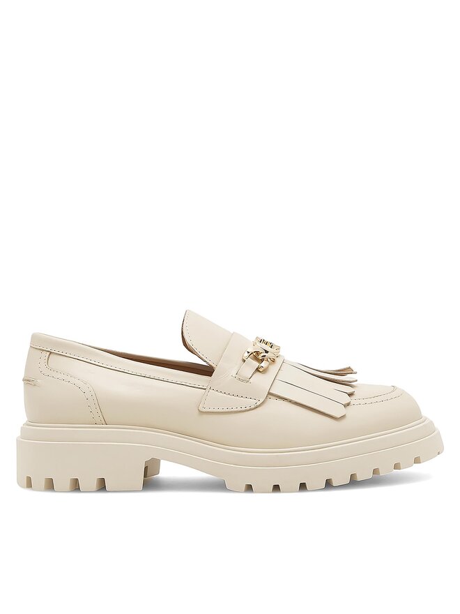 Eva Minge Loafersy Eva Minge ANGE-1018 Beżowy