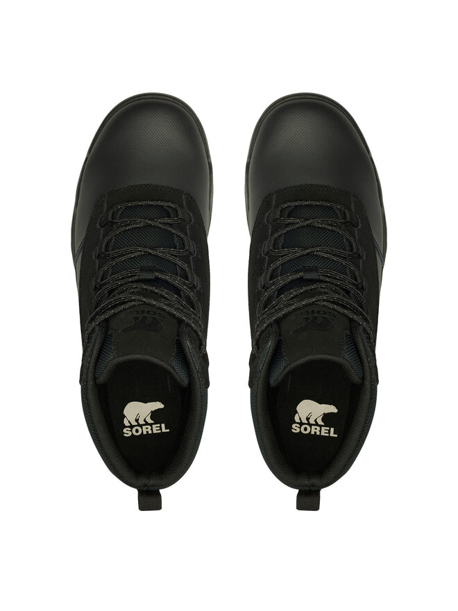 Sorel Παπούτσια πεζοπορίας Sorel Buxton Lite Lace Plus Wp 2084871010 Μαύρο