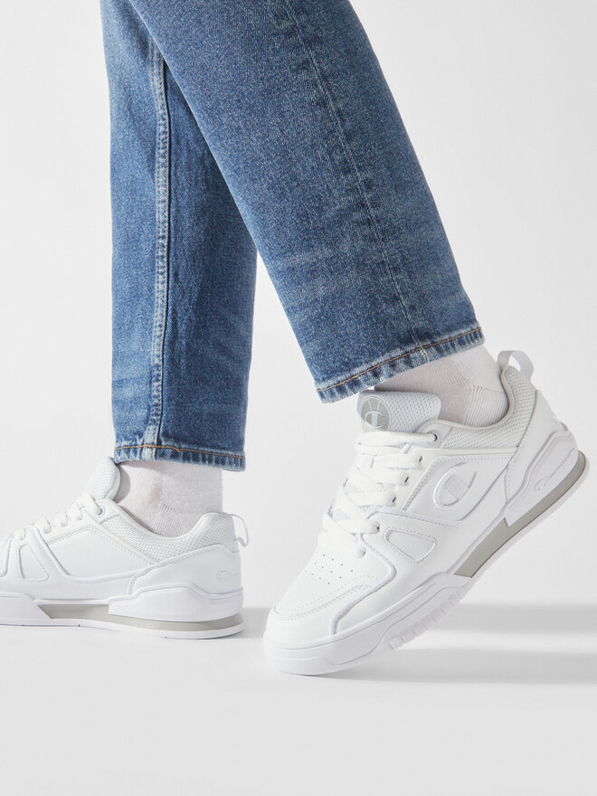 Champion Снікерcи Champion 3 Point Low Low Cut Shoe S21882-WW002 Білий
