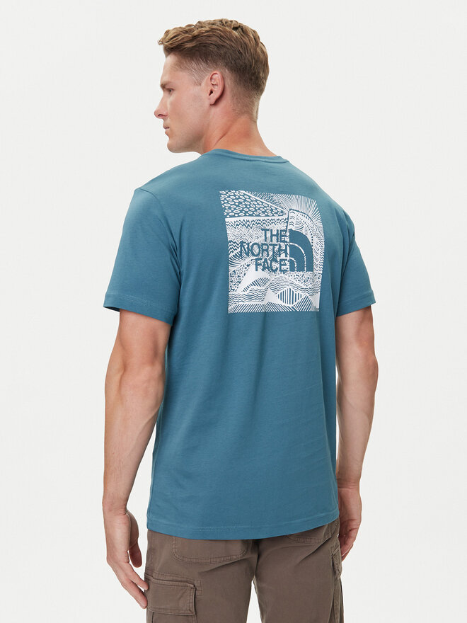 The North Face The North Face Camiseta Redbox NF0A87NV Azul Regular Fit