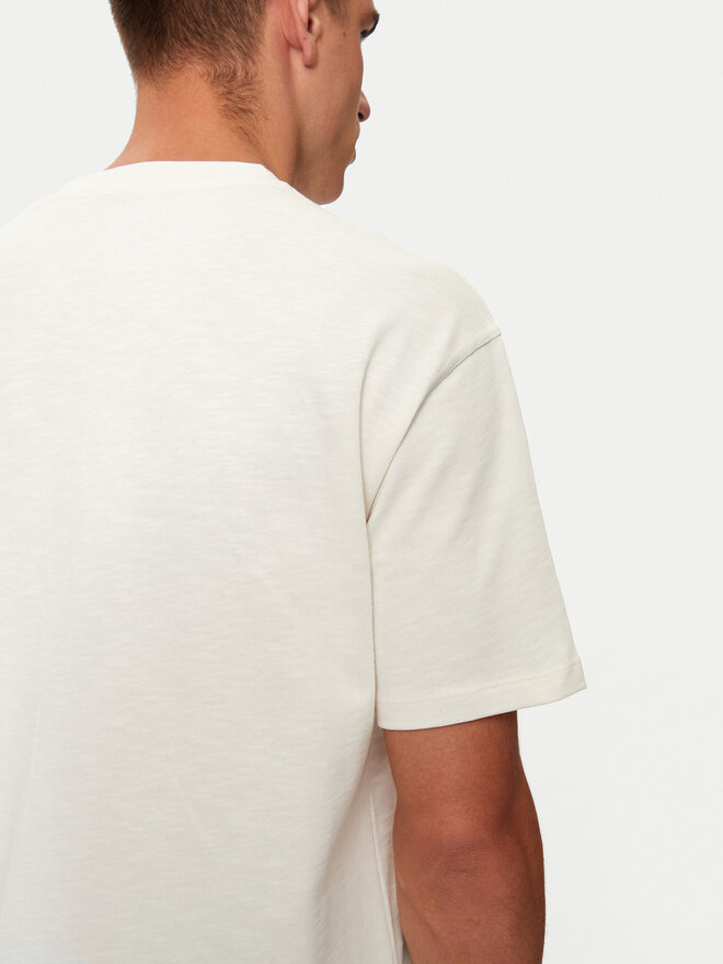 Guess Guess T-Shirt Z4BI00 KCE21 Εκρού Regular Fit