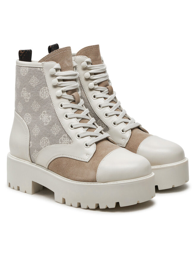 Guess Μποτάκια Guess Vaina2 FLTSL2 ELE10 Εκρού