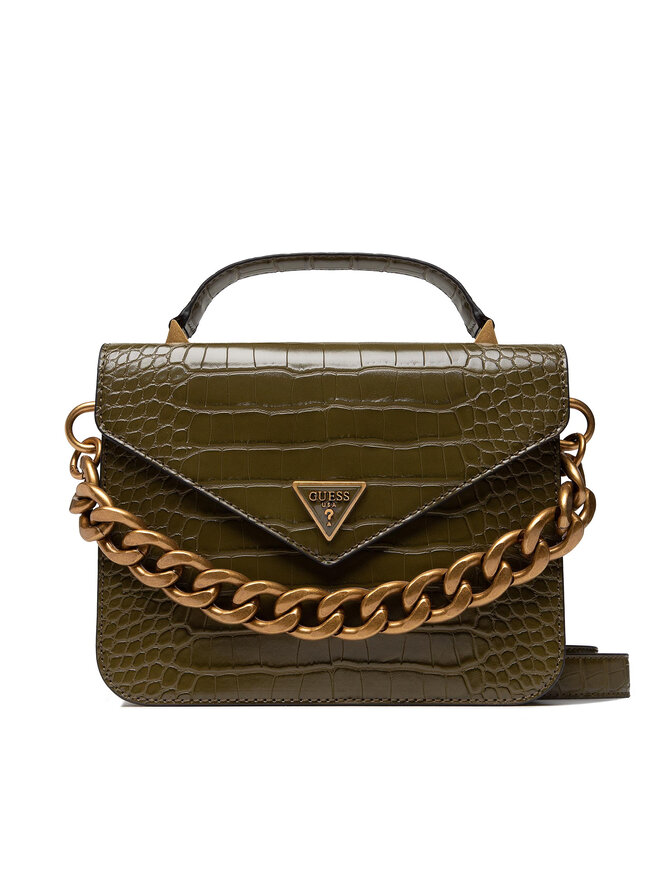 Guess Дамска чанта Guess Retour (CC) HWCC86 64200 Зелен