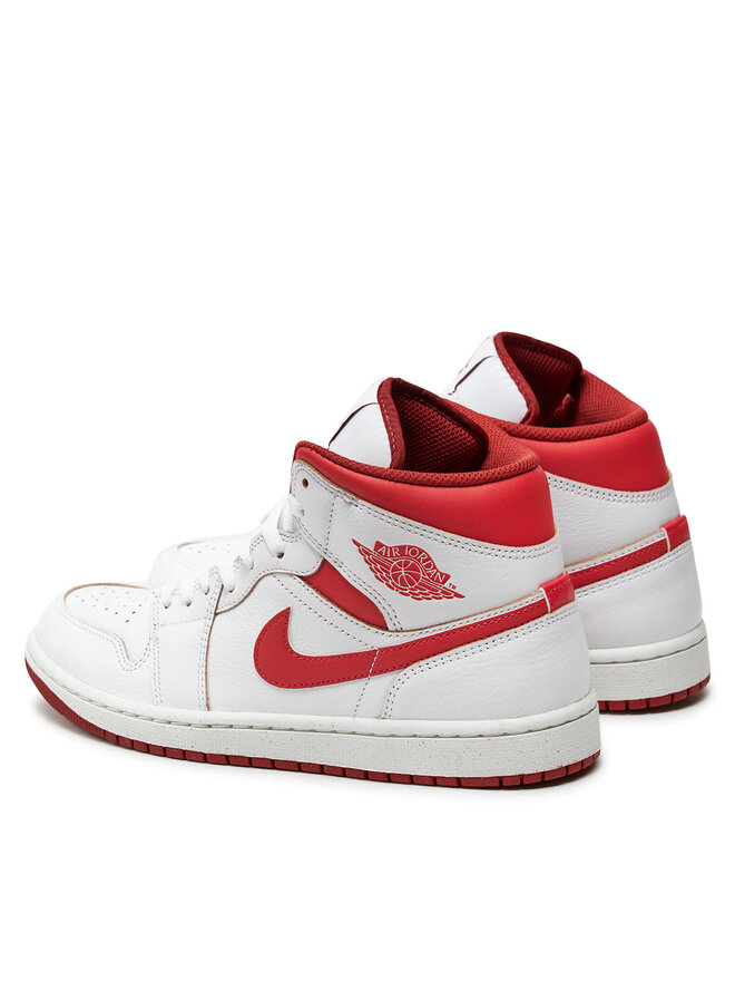Nike Sneakersy Nike Air Jordan 1 Mid Se FJ3458 160 Biały